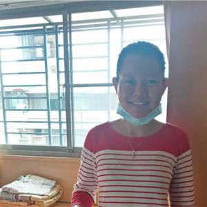 高雄三民區逢媽媽家外勞朱貝達,以服務4個多月,表現還不錯雇主滿意