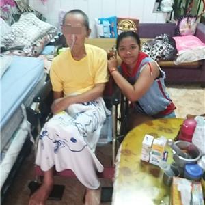 楠梓胡小姐家外勞諾菲已來台工作兩年雇主滿意